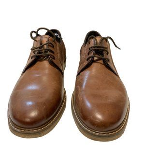 Alfani Men's Shoes Phillip Oxford Leather Lace Up Dress Shoes Tan